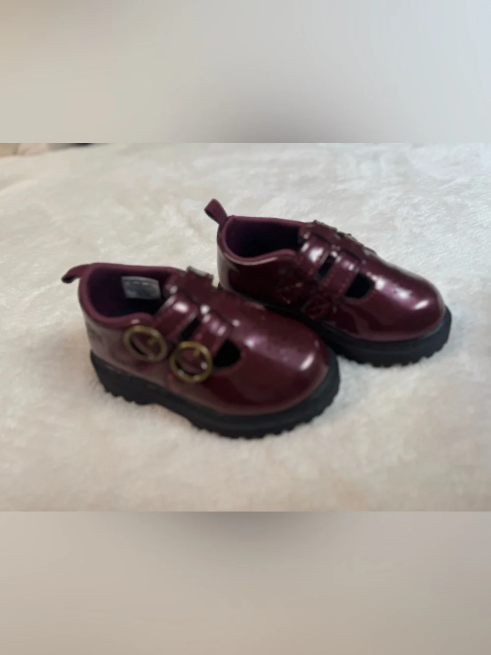 Carter’s Burgundy Patent Mary Janes